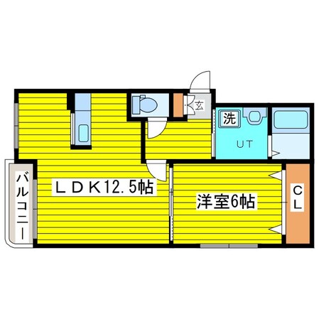 環状通東駅 徒歩6分 3階の物件間取画像